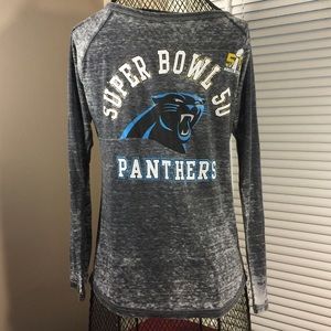 Carolina Panthers long sleeve thin t-shirt